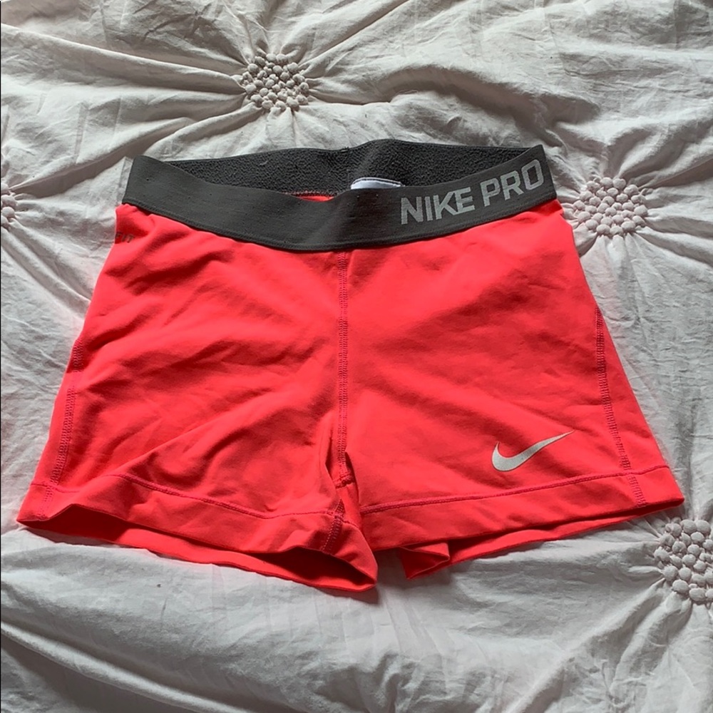 Nike pro spandex shorts